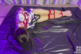 提子+和服套装+单腿吊+斐济杯+强制gc+口球按摩棒