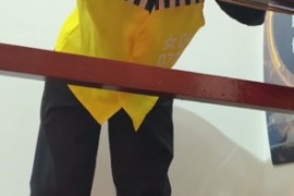 小月囚服五花捆绑一步绳，断头台，手铐囚犯人扮演，大刀斩首，简单剧情