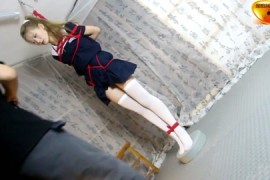 K美少女之小苒的快乐绳模生活（上部）19岁空乘在读绳模、龟甲紧缚+股绳勒阴+最大极限的脚尖颠地+四马...