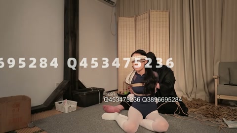 以安舞蹈服半吊缚！姿势转换空中旋转，一次约拍记录，顺便就录了一手 第2张