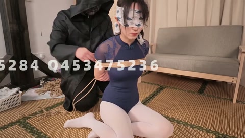 嗷嗷舞蹈服后手缚捆绑白丝舞蹈服蒙眼挣扎 第2张