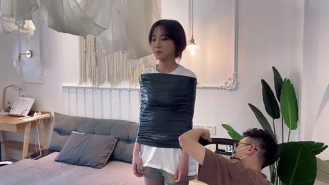 小媛半木乃伊+双色胶带封嘴 第2张