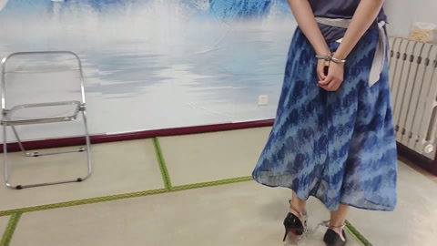 新模应聘拘束模特 第2张