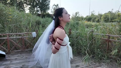 杨若琳绳艺婚纱拍摄纪实②（附访谈+花絮） 第2张