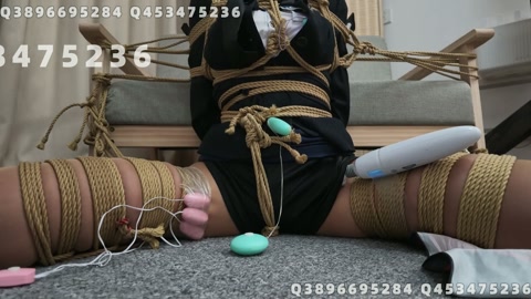 紧缚实验室（第五期）被绑架严刑调教的女搜查官雅熙！震动棒插下体，跳蛋五雷轰顶！肉丝蒙眼堵嘴！有史以来... 第2张