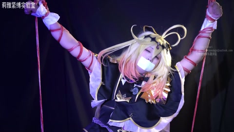 露露卡被虐 cosplay电击紧缚指压板真空袋BE蛋蛋胶带封嘴 第2张