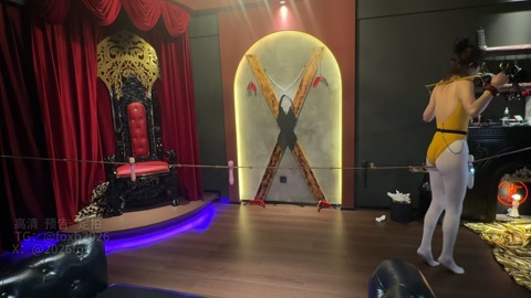 芭蕾母狗的救赎（二）电击阴塞全震动棒走绳 第3张