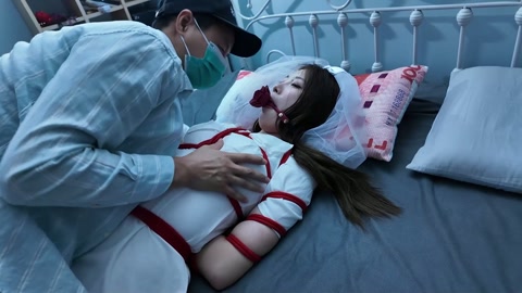 贝贝捆绑相亲（完）-永生难忘的新婚夜 白丝红绳紧缚 蒙眼无助的小新娘遭遇神秘故人！ 第3张