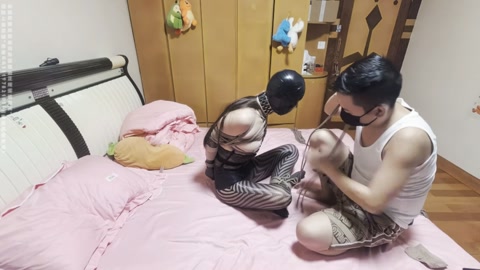 之女奴改造计划05、叠丝、胶带包头+多重胶带包手、又狠又虐的胶带窒息惨叫连连、直接虐哭了、强制GC、... 第4张