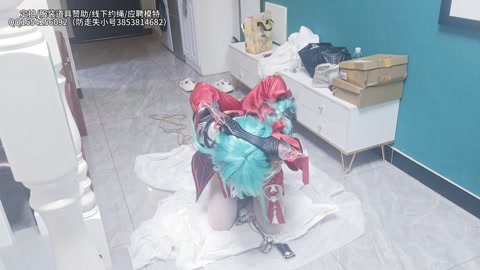 小云cos少司缘（下）多次强高+电击双重刺激累到瘫坐在地 最后在床上自己奖励自己 第4张