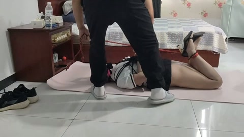 狗蛋驷马训练，疼的狗蛋嗷嗷叫，最后很精彩，真实表演请勿模仿 第4张