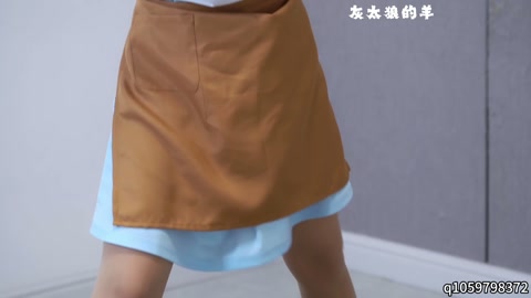 “大”字形态木板放置罚站，好利来女仆双腿发酸发抖，站立不稳，金属架强制拘束，再用各种道具挠痒痒，累到... 第5张