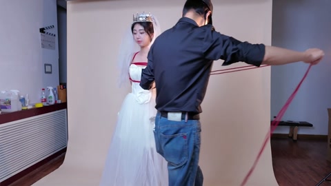 官官绳艺婚纱 嫁衣缚① 第5张