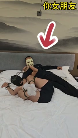 捆绑训练柔软度，两种软体瑜伽姿势捆绑，将她彻底调教成玩物！ 第5张