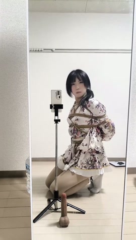 日式和服肉色袜裤花边小白袜足交口交训练 第5张