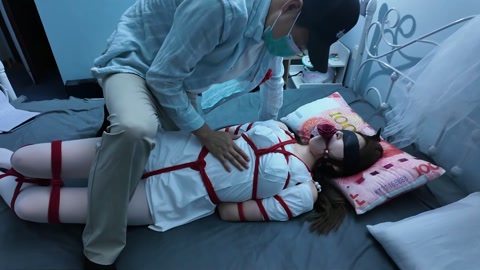 贝贝捆绑相亲（完）-永生难忘的新婚夜 白丝红绳紧缚 蒙眼无助的小新娘遭遇神秘故人！ 第5张
