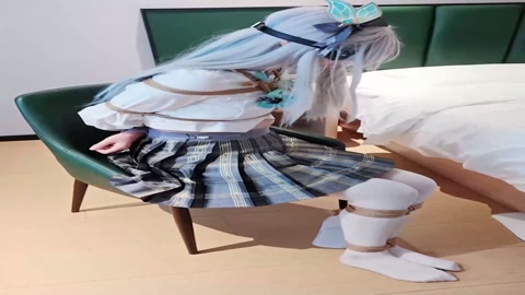 素人小夭首次试镜 流萤jk春日手信放置在椅上+驷马放置在床上 第一次明显感觉拘谨的小夭 第6张