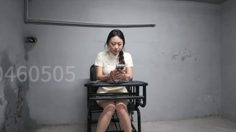 新模特试镜片，模特带重脚镣，手铐，被关押在牢房 第7张