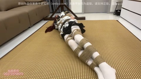 白丝女仆的极限绳缚-努努 第8张