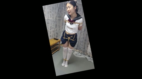 麦麦绳缚体验放置五花、踮脚吊……终于鼓起勇气来体验期待已久的紧缚爱好，全程微喘，耐绑柔韧感都颤抖中完... 第8张