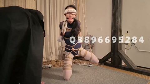 以安舞蹈服半吊缚！姿势转换空中旋转，一次约拍记录，顺便就录了一手 第9张