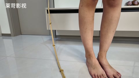 可可 极限走绳 超紧 绳子全部勒到肉里 第9张