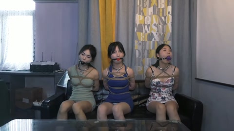 特工历险记（下集）女特工被全身紧缚在地牢中放置然后被打扮成艳女贩卖 第9张