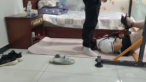 狗蛋驷马训练，疼的狗蛋嗷嗷叫，最后很精彩，真实表演请勿模仿 第9张