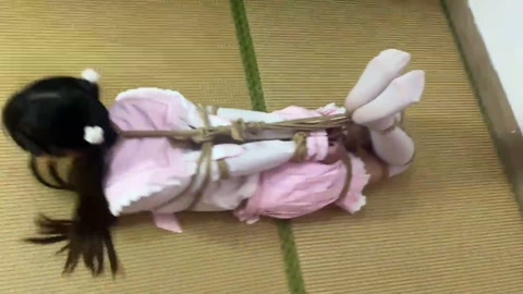 荷露 甜妹搜查官的潜入训练（上）超紧直臂驷马白丝双马尾捆绑忍耐 结果被判不合格 第9张