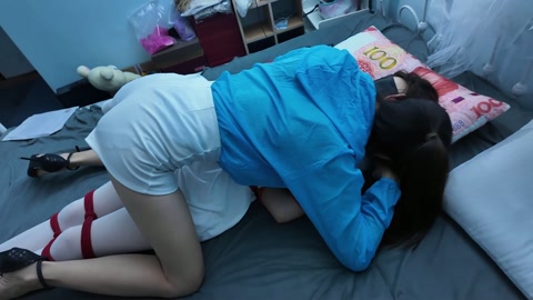 贝贝捆绑相亲（完）-永生难忘的新婚夜 白丝红绳紧缚 蒙眼无助的小新娘遭遇神秘故人！ 第9张