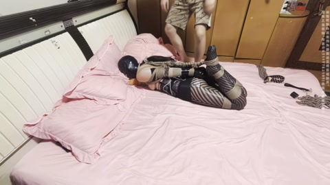 之女奴改造计划05、叠丝、胶带包头+多重胶带包手、又狠又虐的胶带窒息惨叫连连、直接虐哭了、强制GC、... 第10张
