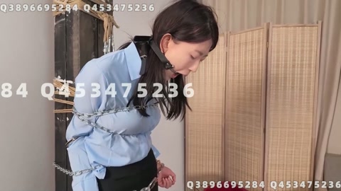 花花p6 吊缚姿势展示 金属柱固定 第10张