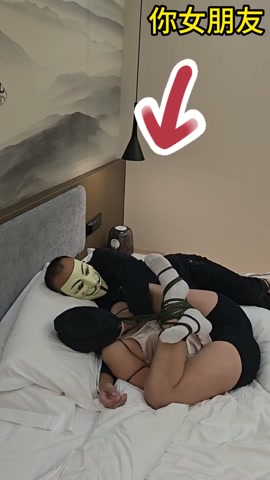 捆绑训练柔软度，两种软体瑜伽姿势捆绑，将她彻底调教成玩物！ 第11张