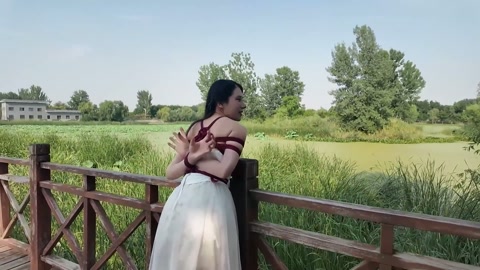 杨若琳绳艺婚纱拍摄纪实②（附访谈+花絮） 第11张