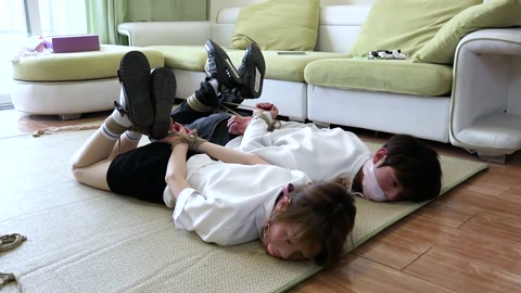 男女双人逃脱-原味、丝袜堵嘴 第11张