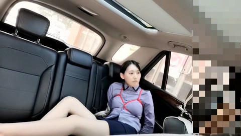 糖果首秀小撸作品—户外龟甲紧缚万达历险 、164在读糖果的M属性进一步发掘！人潮中股绳勒阴+龟甲缚+... 第12张