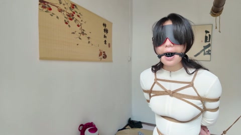 连体瑜伽服 口球眼罩 走绳 第12张